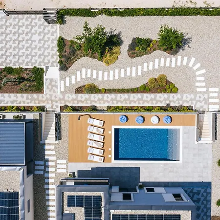My Dalmatia - Luxury With Private Heated Pool, Sea View Terrace And Gym